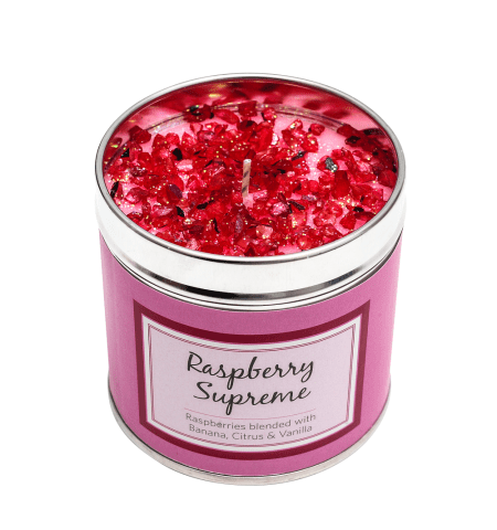 Raspberry Supreme - Best Kept Secrets tinned candle