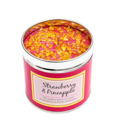 Strawberry & Pineapple -  Best Kept Secrets tinned candle