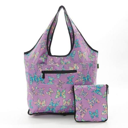 BUTTERFLY - Eco Chic Weekend Bag - Lilac