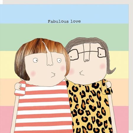 Fabulous love  (girl) - Rosie Made A Thing card