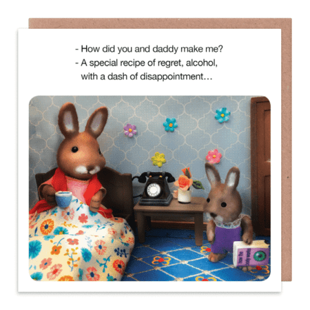 A special recipe... - Forest Friends card