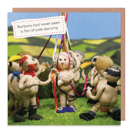 Pole Dancing - Nudinits card