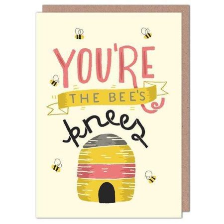 You're the bee's knees  - 'the happy pencil' card