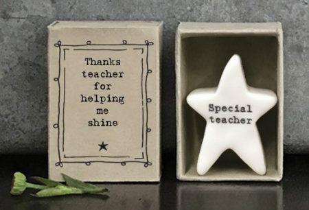 Thanks teacher for helping me shine - Matchbox Star- East of India