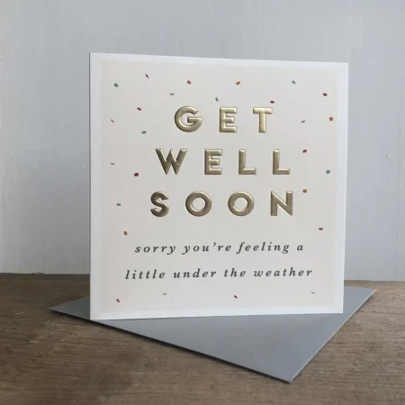 Get Well Soon - Megan Claire card