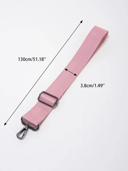 Candyfloss Pink - adjustable woven bag strap (#26)