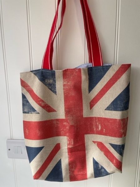 Union Flag / Union Jack design - shoulder tote bag