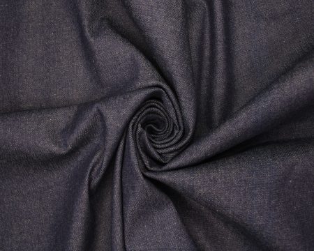 Navy Denim Fabric - 1m