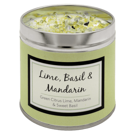 Lime, Basil & Mandarin - Best Kept Secrets tinned candle