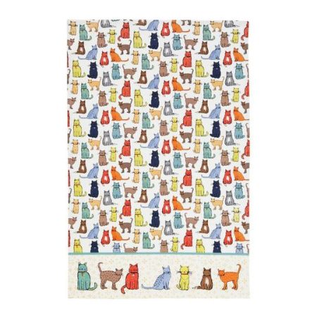 Cat Walk - Tea Towel – Ulster Weavers