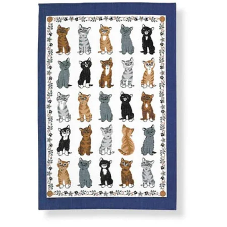 Kittens Arrived (cats) - Tea Towel – Ulster Weavers