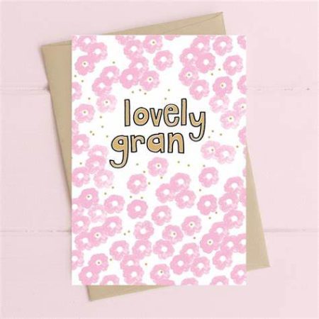 Lovely Gran - Dandelion Stationery card