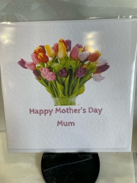 Happy Mother's Day  Mum (Tulips) - Little Green Frog card