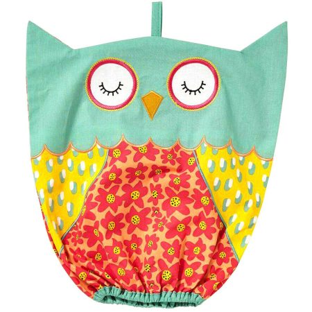 Owl design - carrier bag holder -  Ulster Weavers