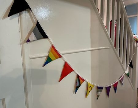LGBTQ+ Bunting design #3 - 2m - LGF - Image 2