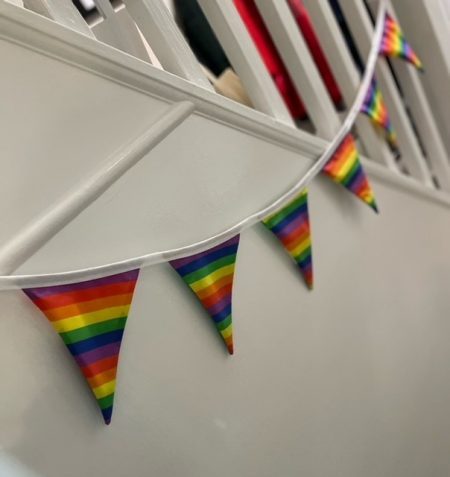 LGBTQ+ Bunting design #1 - 2m - LGF - Image 3