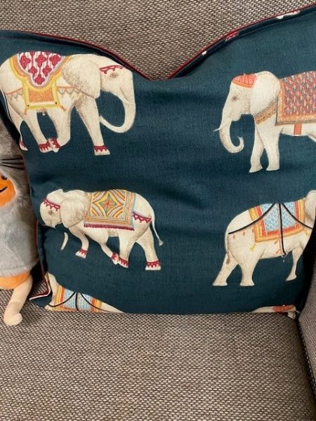 Elephant Design Cushion Cover - LGF