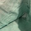 Purples - Denim Panel detail bag - tote bag carry handle - Image 3