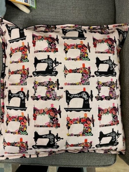 Sewing Machine Design Cushion Cover - LGF - Image 2