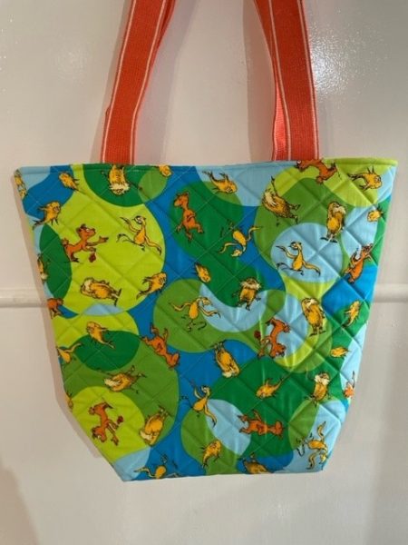 Dr Suess 'The Who's'  Quilted tote bag