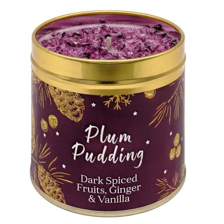 *Festive Range* Plum Pudding - Best Kept Secrets tinned candle