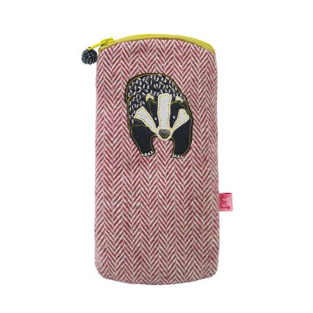 Badger Glasses Purse – blue - Lua Designs