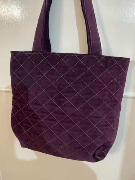 Purple Fairy Quilted tote bag  #2 - Image 2