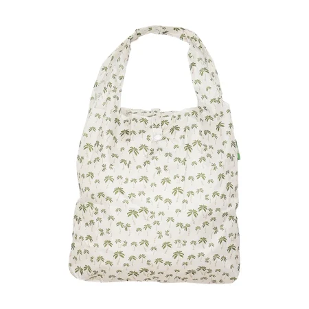 Palm Trees - Eco Chic Foldaway Shopping Bag - beige