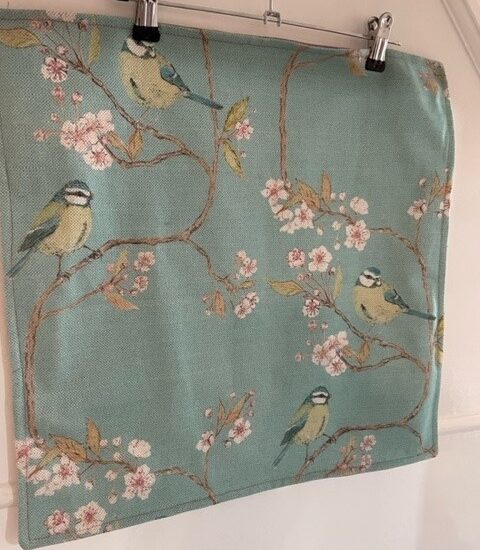 Blue Tit Design Cushion Cover - LGF