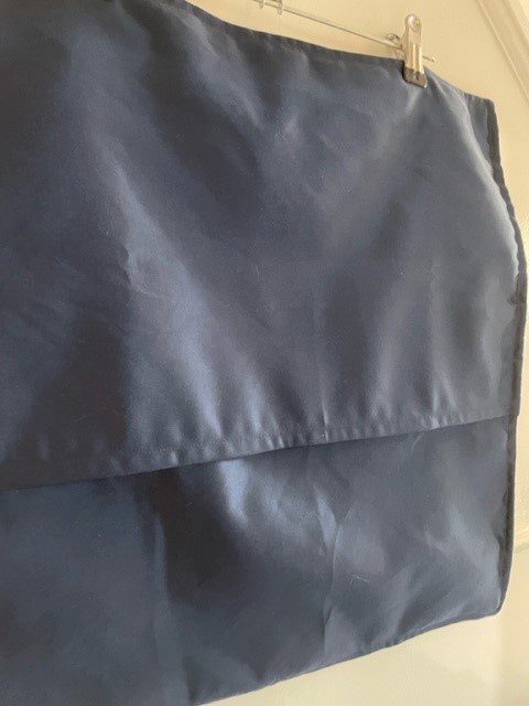 Ashley Wilde 'Poplar' tree Design in Indigo - Cushion Cover (satin back) - LGF - Image 3