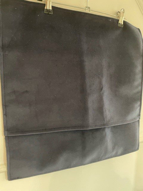 Ashley Wilde 'Poplar' tree Design in Indigo - Cushion Cover (velvet back) - LGF - Image 3