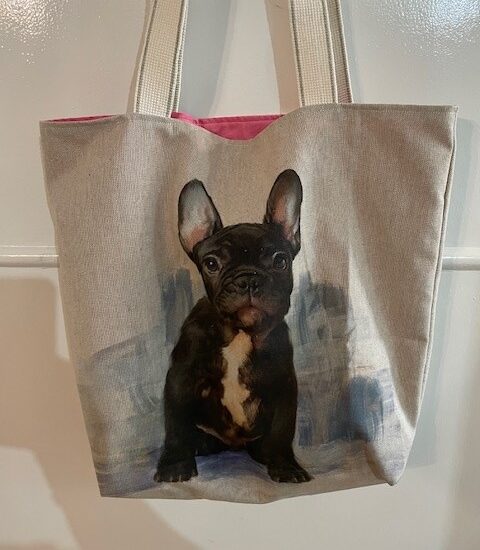 French Bulldog - shopping tote bag