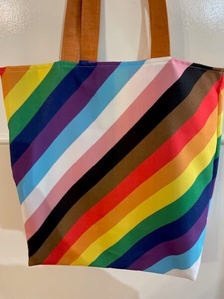 LGBTQ+ 'PROUD' design- shopping tote bag - Image 2