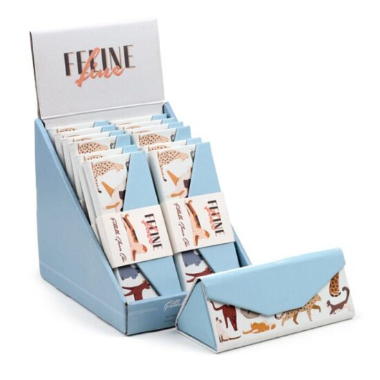 Feline Fine Cats Foldable Glasses Case