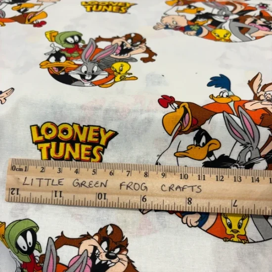 Looney Tunes characters  design - cotton fabric x 1m