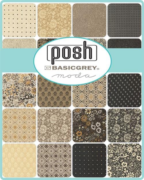Moda 'Posh' Fabric Charm Pack - Image 2